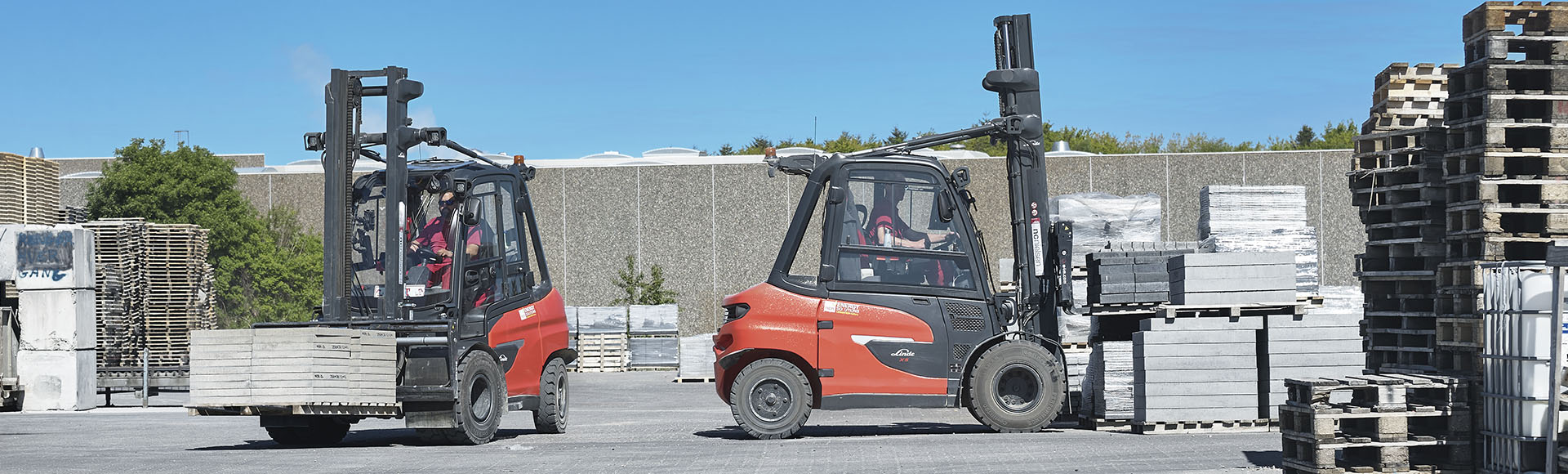 Linde Electric Trucks Make IBF Logistics a Bit Greener