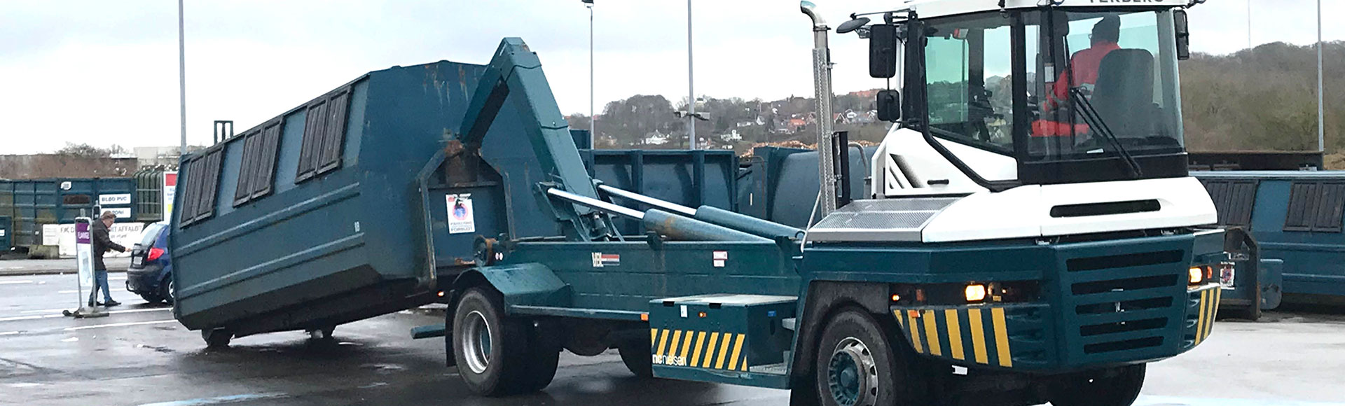 Terberg works its magic with waste containers in Vejle