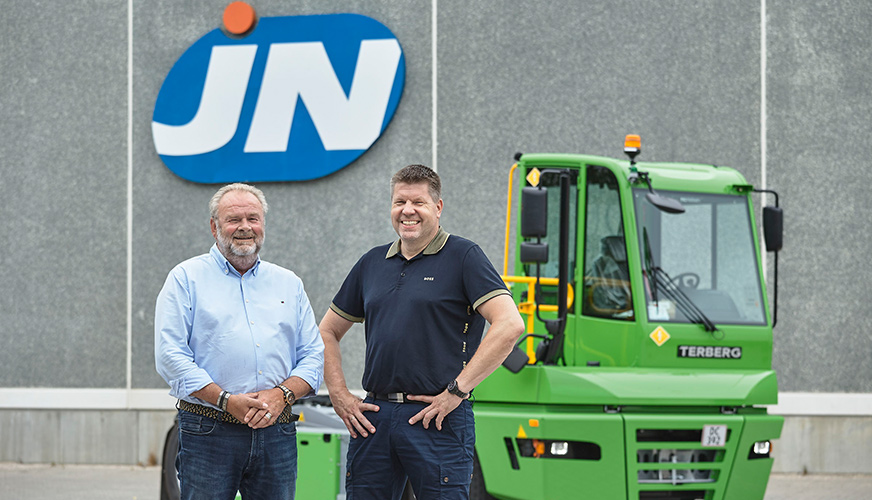 Fuldt elektrisk Terberg til JN Spedition 