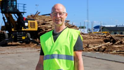 New machinery for Sweden’s leading timber port